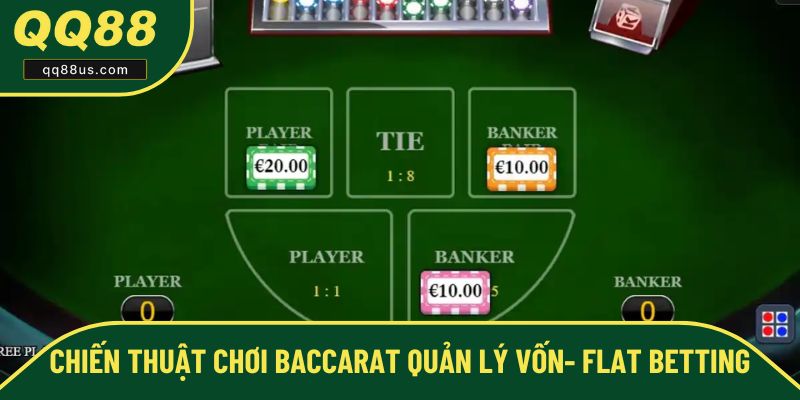 Chiến thuật Flat Betting bạn cần biết Chiến thuật Flat Betting bạn cần biết