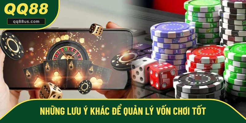 Lưu ý để có cách quản lý vốn khi chơi casino QQ88 hiệu quả Lưu ý để có cách quản lý vốn khi chơi casino QQ88 hiệu quả